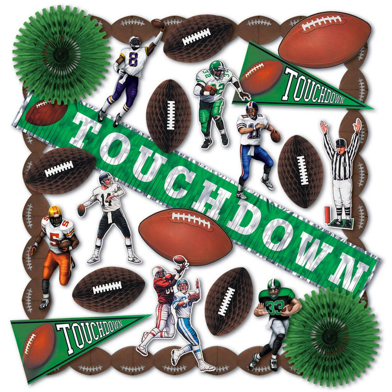 Touchdown Decorating Kit by Beistle for Football Everyday