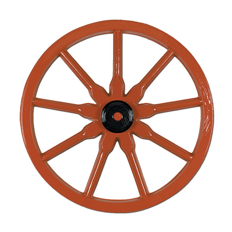 Plastic Wagon Wheel – 23" by Beistle for Western Plastic Decorations