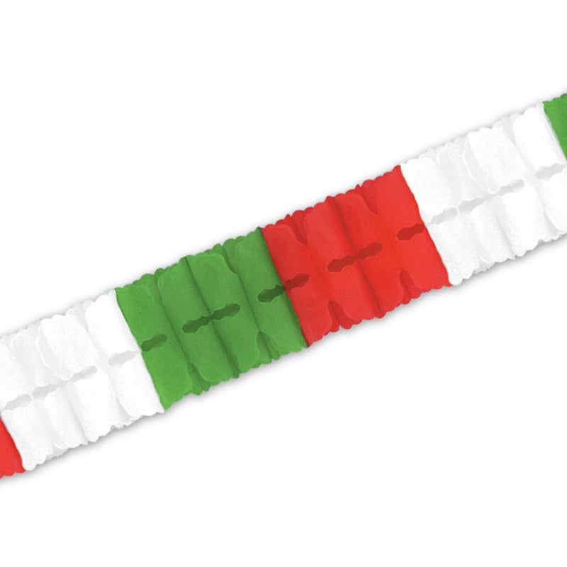 Pkgd Leaf Garland – 4½" x 12' – (1/Pkg) by Beistle for Fiesta and Cinco de Mayo Tissue