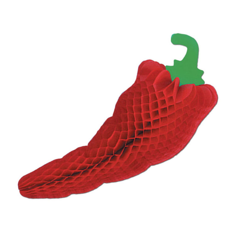 Tissue Chili Pepper – 17" – (1/Pkg) by Beistle for Fiesta and Cinco de Mayo Novelty Tissue