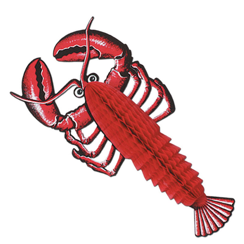 Tissue Lobster – 17" – (1/Pkg) by Beistle for Luau