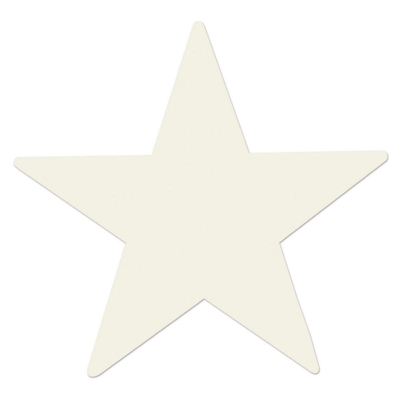 Foil Star Cutout – 9" by Beistle for General occasion