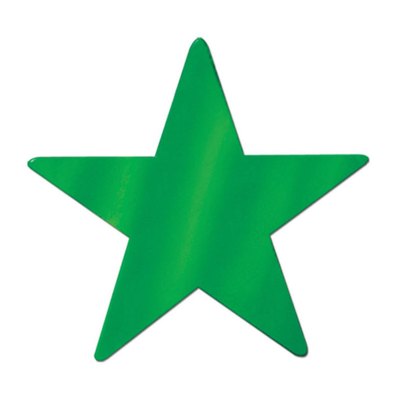 Foil Star Cutout – 12" by Beistle for General occasion