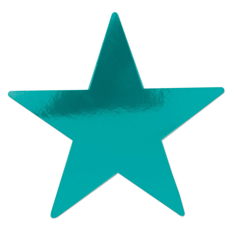 Foil Star Cutout – 12" by Beistle for General occasion
