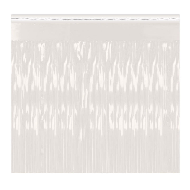2-Ply Metallic Fringe Drape – 15" x 10' by Beistle for General occasion Drapes