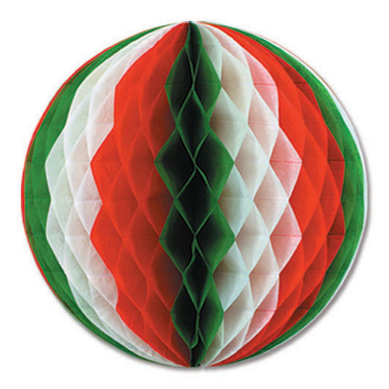 Pkgd Tissue Ball – 12" – (1/Pkg) by Beistle for Fiesta and Cinco de Mayo