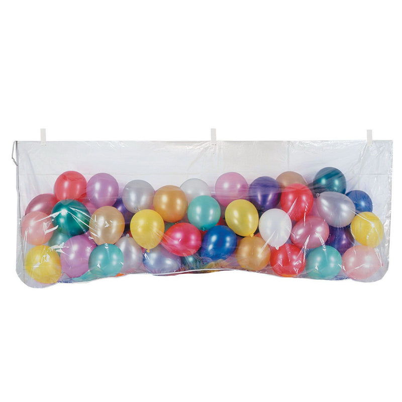 Plastic Balloon Bag w/100 Balloons – 3' x 6' 8" – (1/Poly Bag) by Beistle for General occasion Accessories