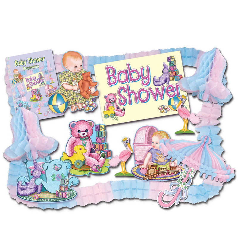 Baby Shower Party Kit – (11/Pkg) by Beistle Everyday