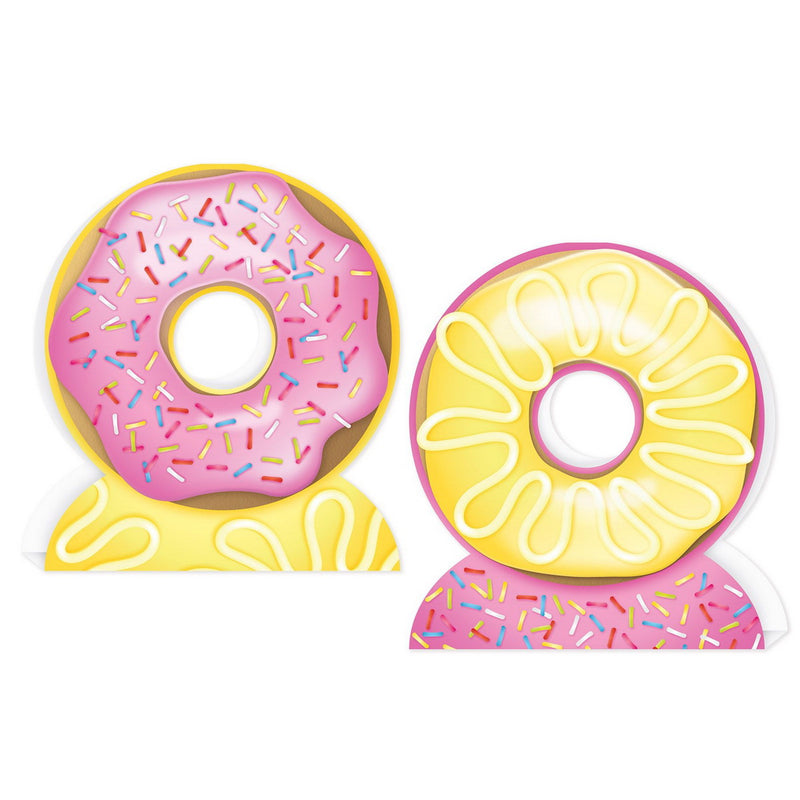 3-D Donut Centerpiece – 10" – (1/Pkg) by Beistle for Donuts