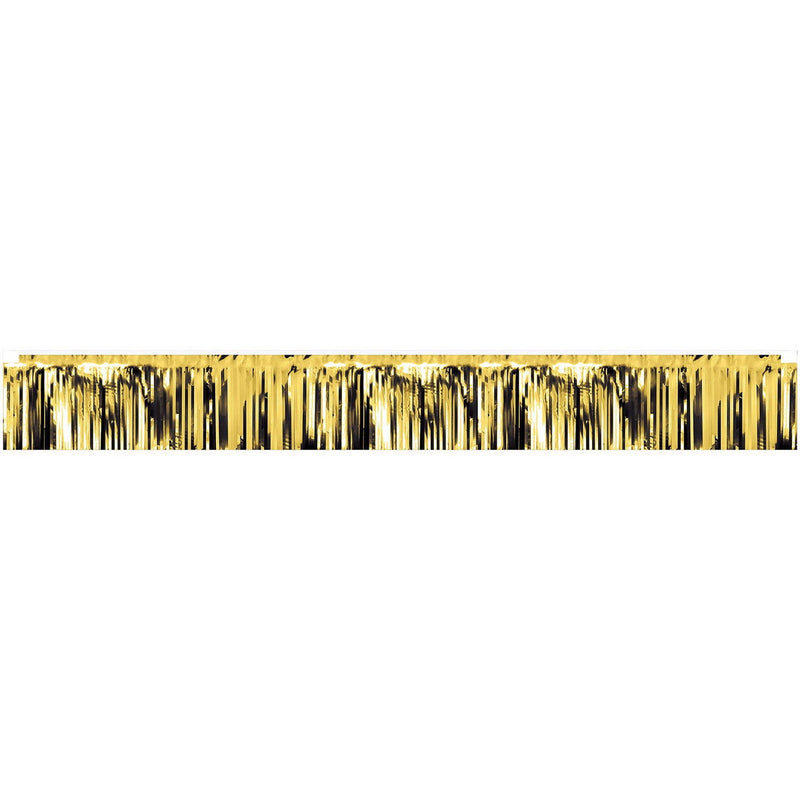 Metallic Fringe Banner – 7½" x 5' – (1/Pkg) by Beistle for General occasion Metallic Banners