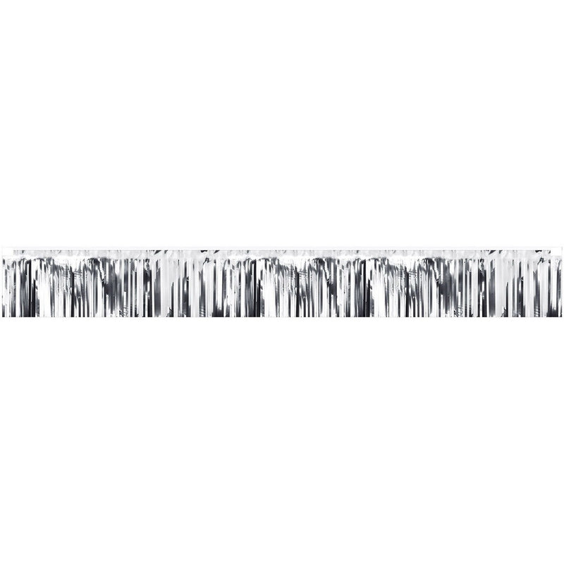 Metallic Fringe Banner – 7½" x 5' – (1/Pkg) by Beistle for General occasion Metallic Banners