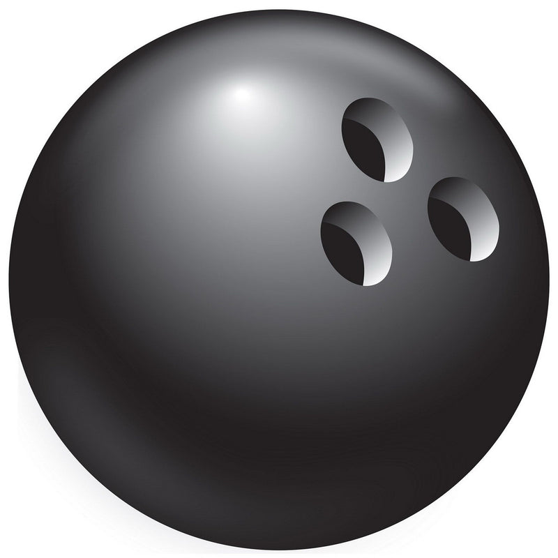 Bowling Ball Cutout – 13½" by Beistle for Sports Printed