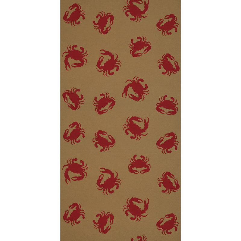 Crab Kraft Paper Table Roll – 24" x 50' – (1/Pkg) by Beistle for Luau Table Rolls