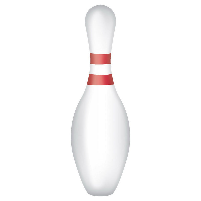 Bowling Pin Cutout – 15" by Beistle for Sports Printed