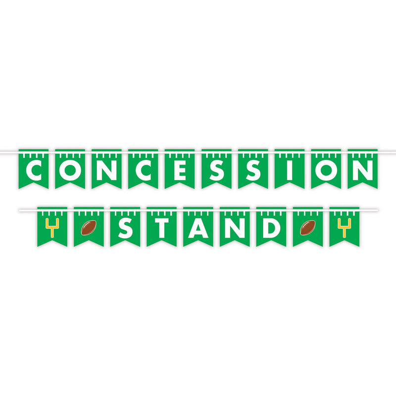 Football Concession Stand Streamer – 6" x 9' – (1/Pkg) by Beistle Streamers