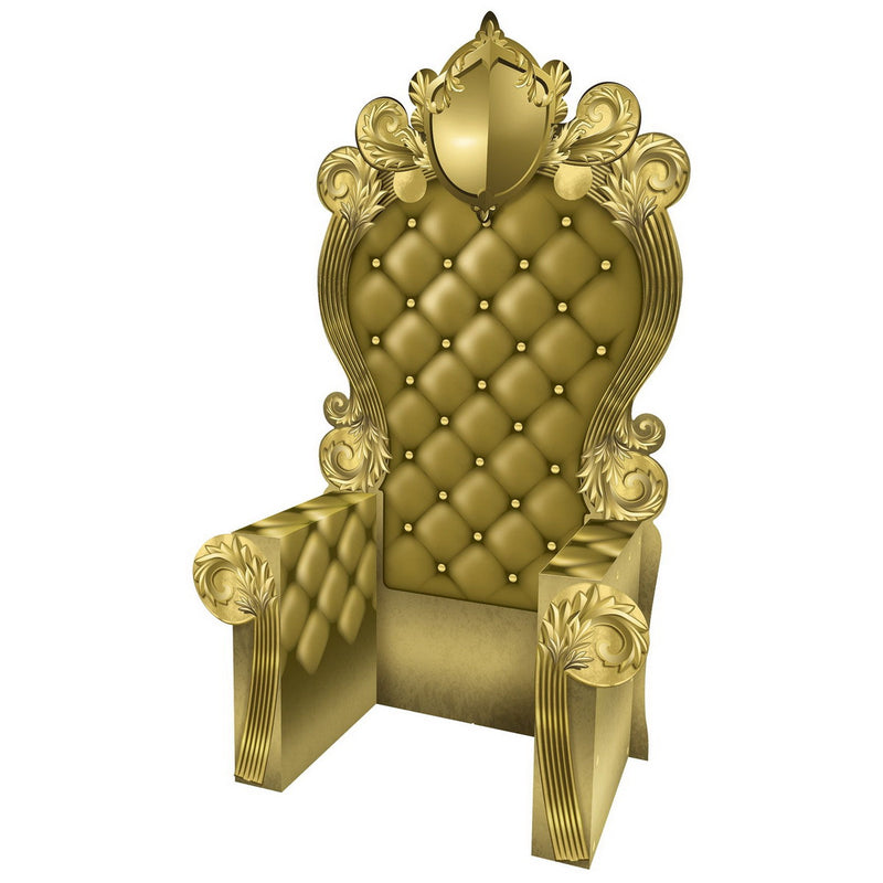 3-D Prom Throne Prop – 7' 1¾" x 3' 9¼" – (1/Box) by Beistle Photo Props
