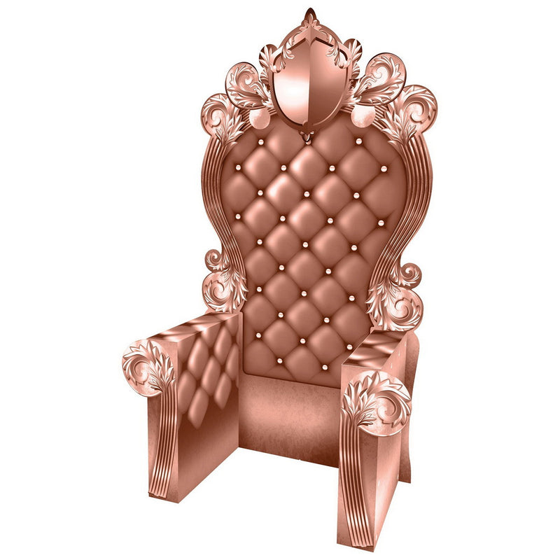 3-D Prom Throne Prop – 7' 1¾" x 3' 9¼" – (1/Box) by Beistle Photo Props
