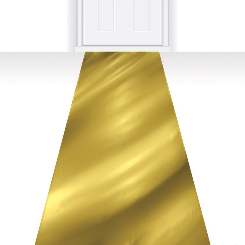 Metallic Aisle Runner – 30" x 50' – (1/Pkg) by Beistle for General occasion