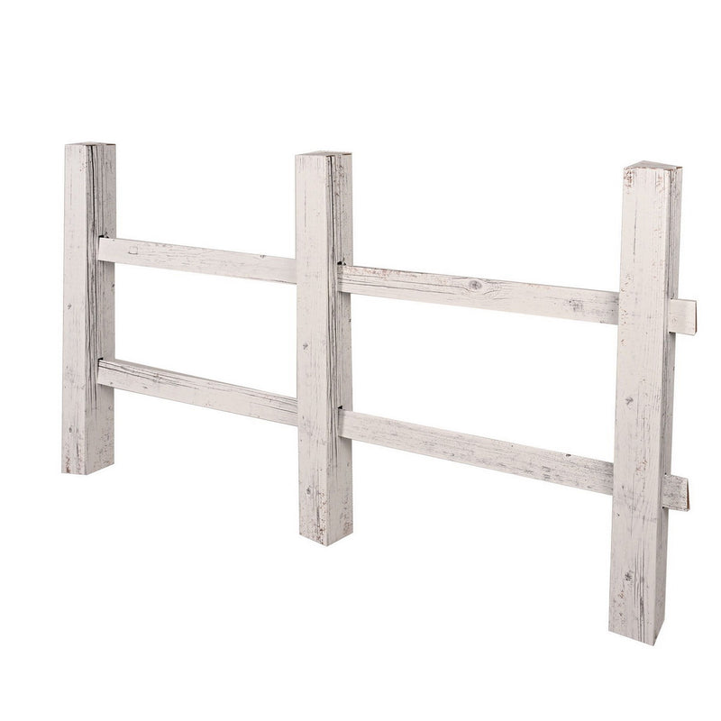 3-D White Fence Prop – 3' 8" x 6' 7" – (1/Box) by Beistle for Western 3-D Props