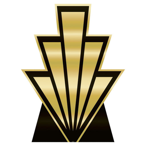 Great 20's Art Deco Stand-Ups – 3' 1" x 27¾" – (2/Box) by Beistle for Prom 3-D Props