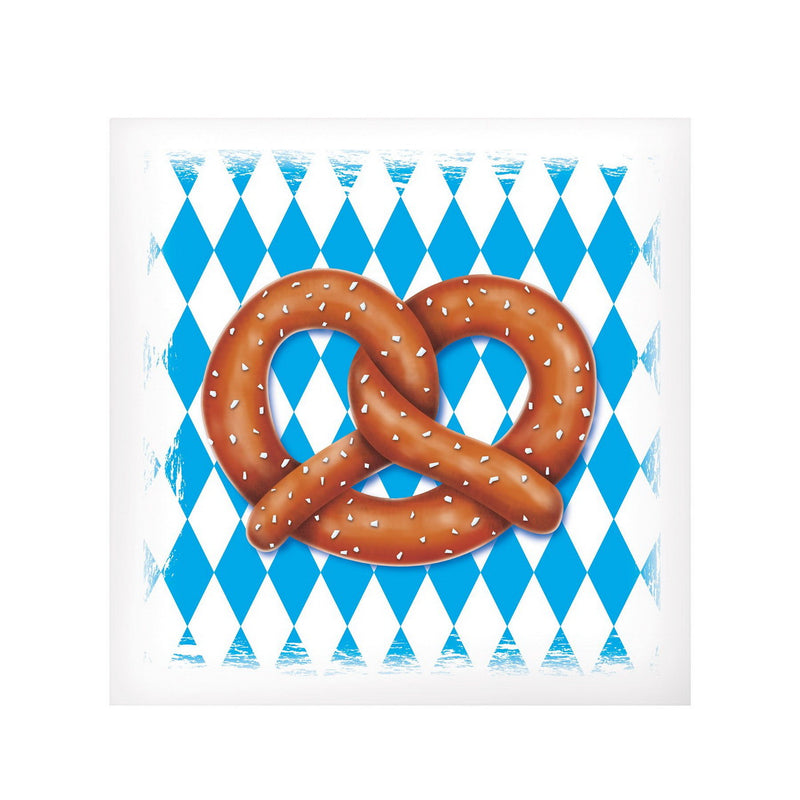 Oktoberfest Pretzel Bags – 6" x 5¾" – (50/Pkg) by Beistle Treat/Favor Bags