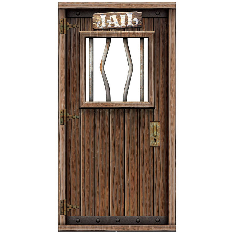 Jail Photo Prop Stand-Up – 6' 1" x 3' 1½" – (1/Box) by Beistle for Western Photo Props