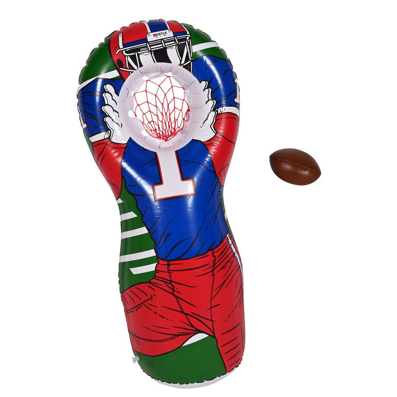 Inflatable Football Player Target Game – 3' 6" x 18½" – (1/Box) by Beistle Inflatables