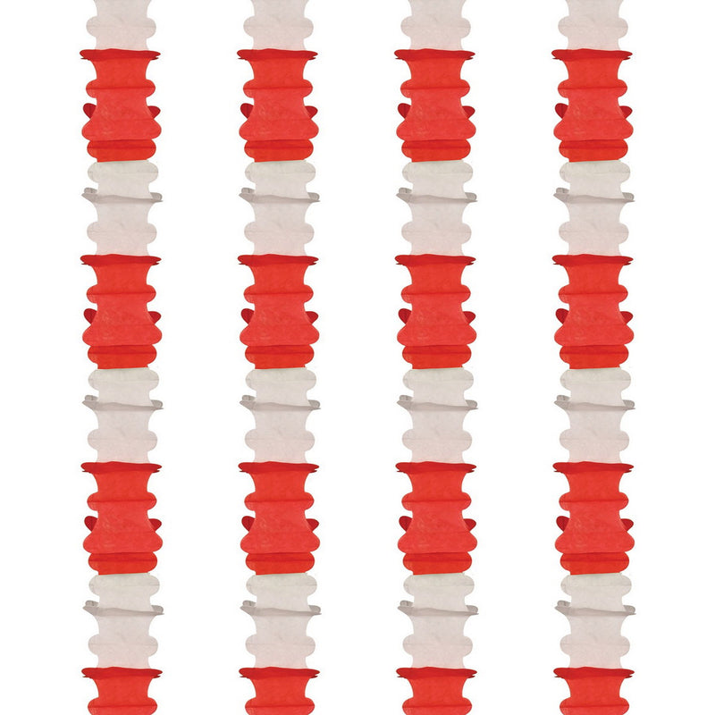 Ceiling Drops – 4½" x 14' 6" – (4/Pkg) by Beistle for Valentines Ceiling Décor