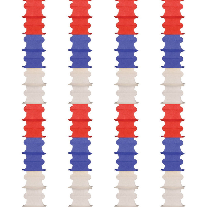 Ceiling Drops – 4½" x 14' 6" – (4/Pkg) by Beistle for Patriotic Ceiling Décor