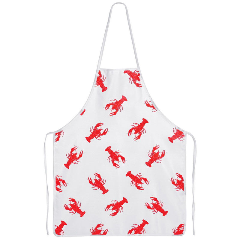 Crawfish Fabric Novelty Apron – (1/Card) by Beistle for Mardi Gras Accessories