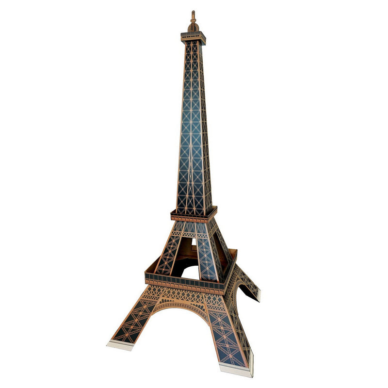 3-D Eiffel Tower Prop – 7' 10" x 3' 4" – (1/Box) by Beistle for French 3-D Props