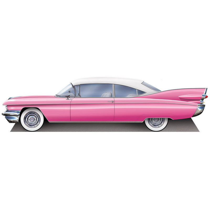 50's Cruisin' Car Stand-Up – 3' 6" x 13' 2" – (1/Box) by Beistle for 50's and Rock & Roll 3-D Props