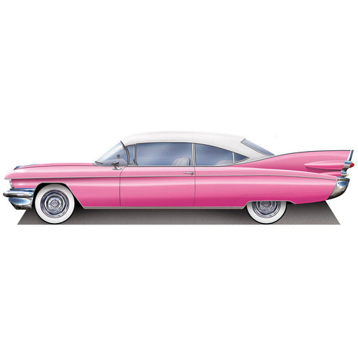 50's Cruisin' Car Stand-Up – 3' 6" x 13' 2" – (1/Box) by Beistle for 50's and Rock & Roll 3-D Props