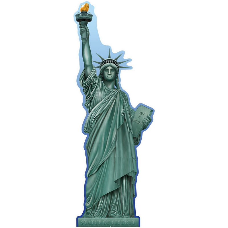 Statue Of Liberty Stand-Up – 7' 10¾" – (1/Box) by Beistle for Patriotic 3-D Props