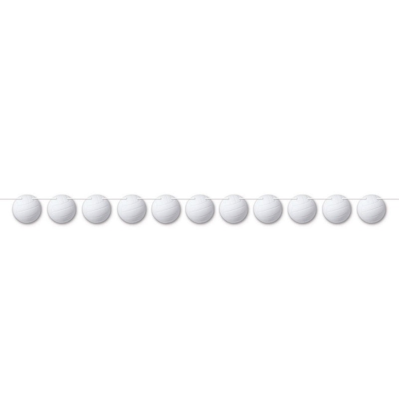 Volleyball Streamer – 5½" x 6' 3" – (1/Pkg) by Beistle Streamers