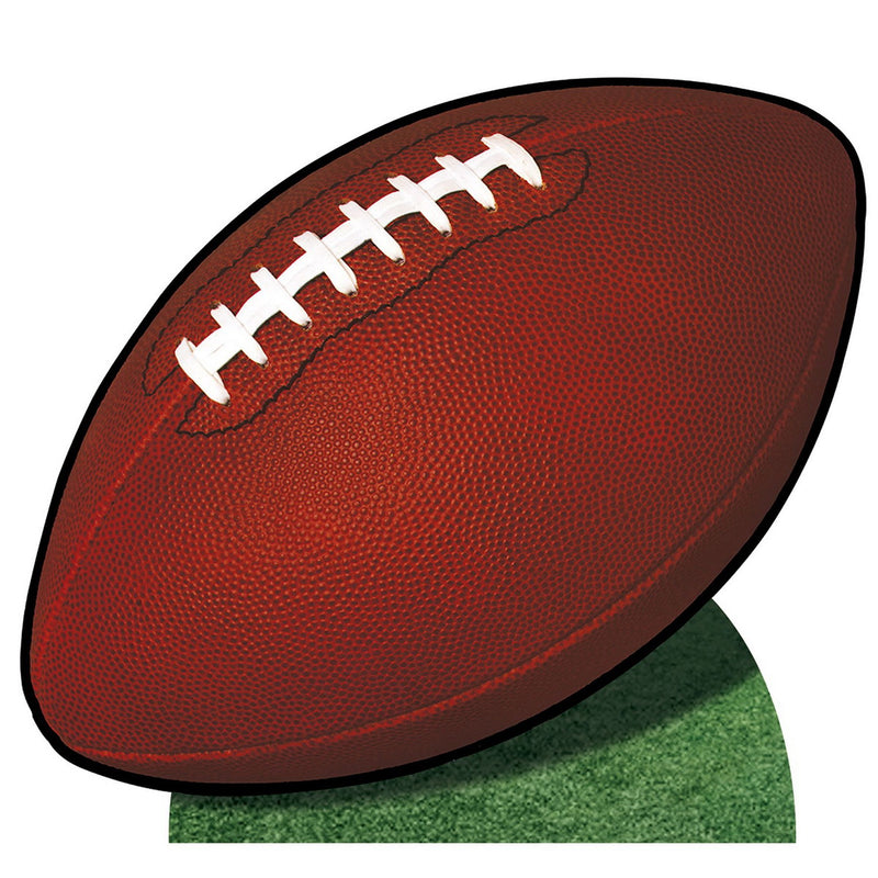 Football Stand-Up – 3' ¼" x 3' 4" – (1/Box) by Beistle 3-D Props