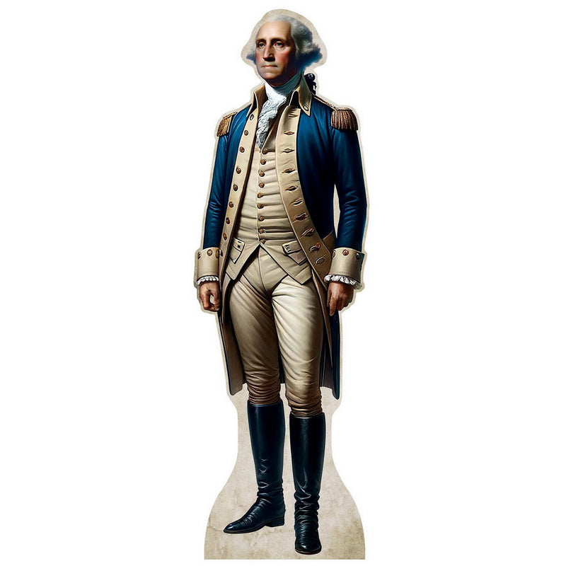 George Washington Stand-Up – 6' x 23" – (1/Box) by Beistle for Patriotic 3-D Props