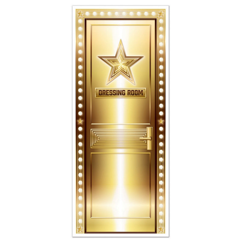 Dressing Room Door Cover – 6' x 30" – (1/Pkg) by Beistle for Awards Night Door Covers
