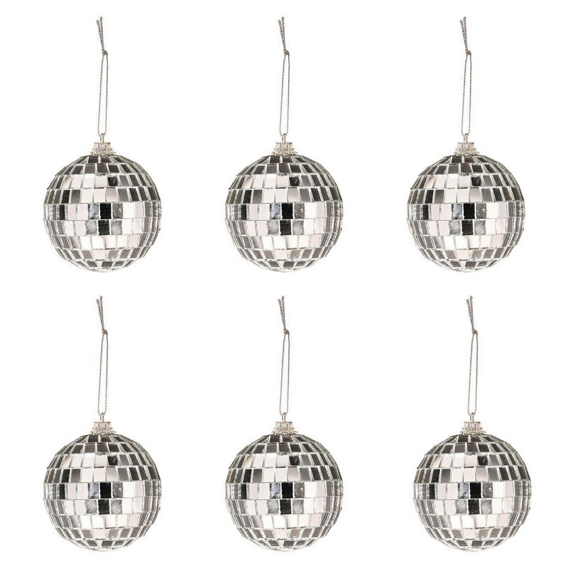 Disco Balls – 2¼" – (6/Pkg) by Beistle for 70's 3-D