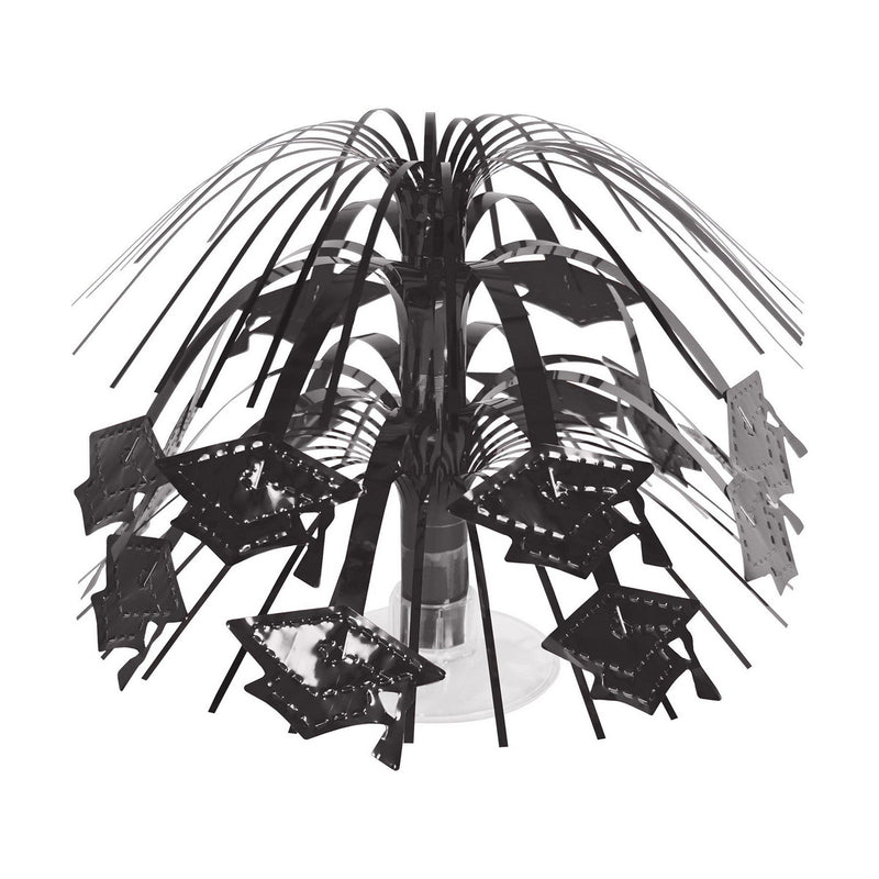 Grad Cap Mini Cascade Centerpiece – 7½" – (1/Pkg) by Beistle for Graduation Icon Cascades
