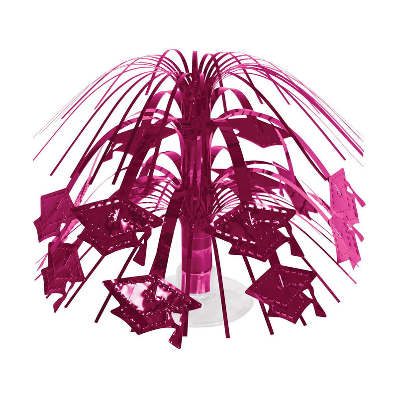 Grad Cap Mini Cascade Centerpiece – 7½" – (1/Pkg) by Beistle for Graduation Icon Cascades