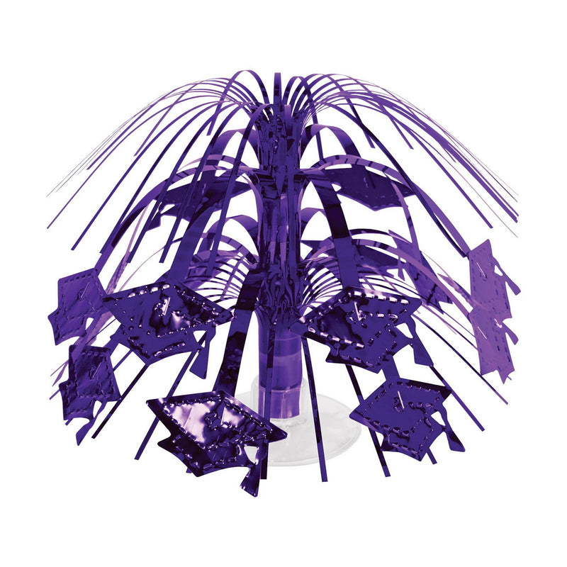Grad Cap Mini Cascade Centerpiece – 7½" – (1/Pkg) by Beistle for Graduation Icon Cascades