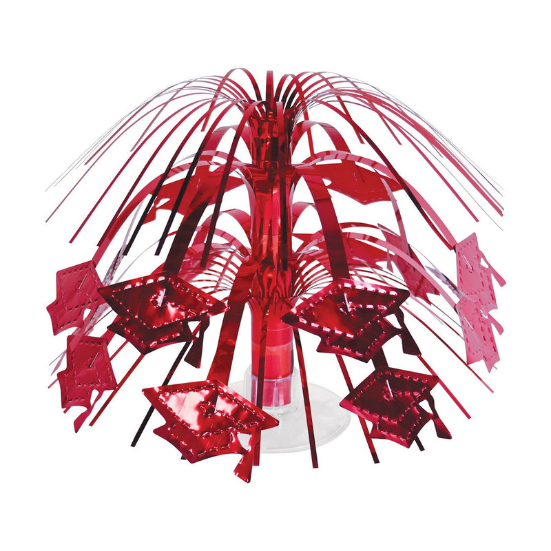 Grad Cap Mini Cascade Centerpiece – 7½" – (1/Pkg) by Beistle for Graduation Icon Cascades
