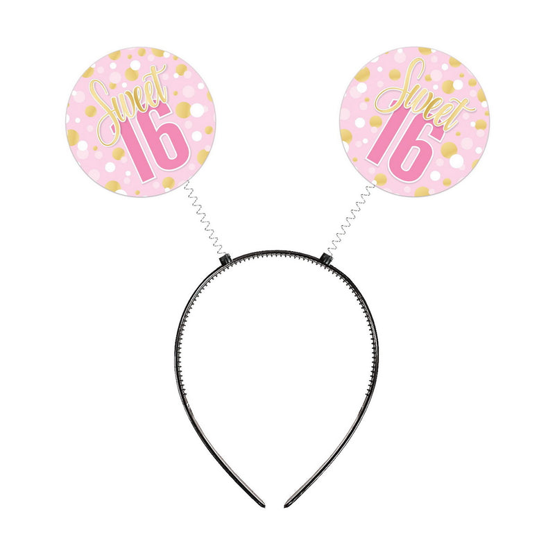 Sweet 16 Boppers – (1/Card) by Beistle Boppers and Headbands