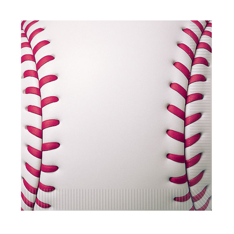 Baseball Luncheon Napkins – (16/Pkg) by Beistle Napkins-Lunch