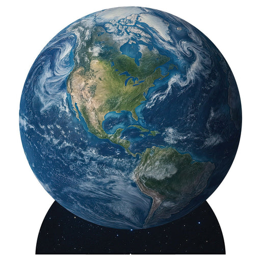 Earth Stand-Up – 4' 2" x 3' 8¾" – (1/Box) by Beistle for Space 3-D Props