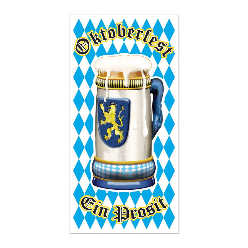 Oktoberfest Door Cover – 5' x 30" – (1/Pkg) by Beistle Door Covers