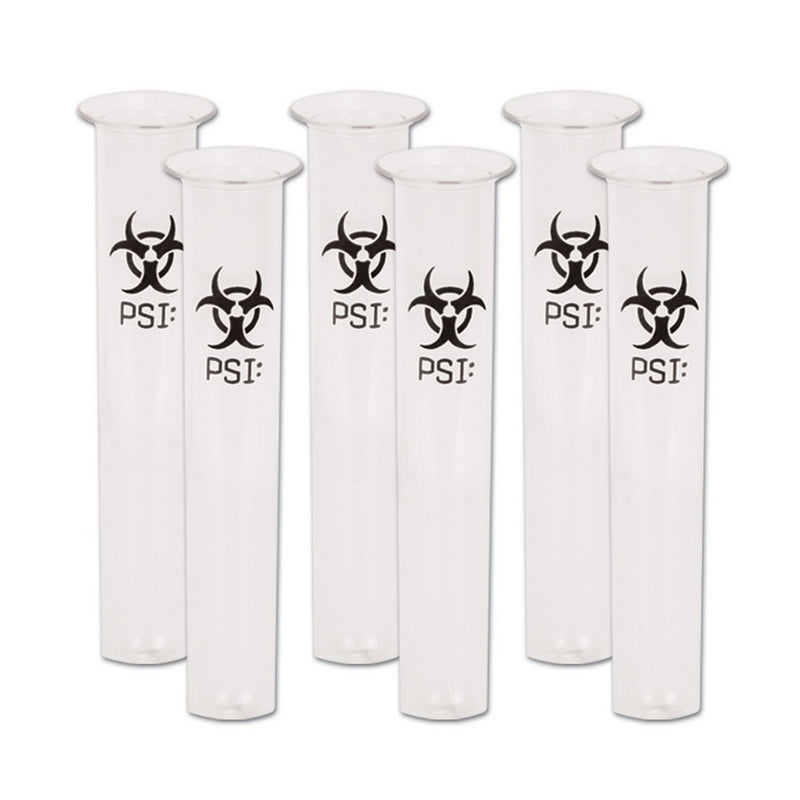 PSI Test Tube Shot Glasses – 2 Oz – (6/Pkg) by Beistle for Crime Scene Drinkware