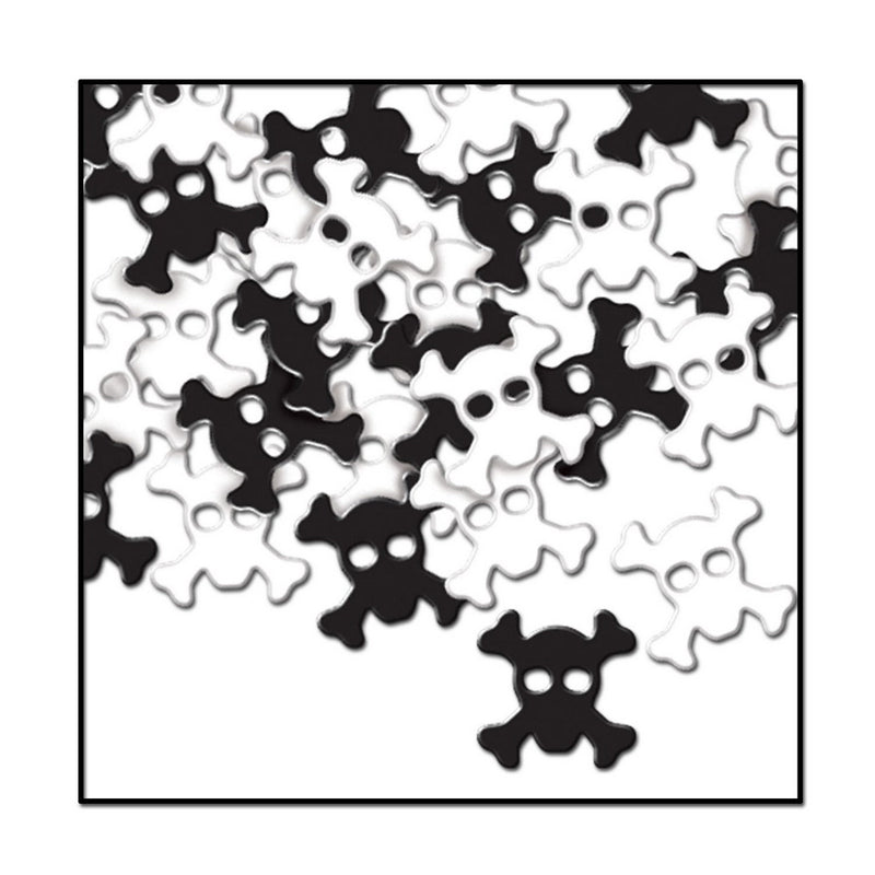 Fanci-Fetti Skull & Crossbones – (1 Oz/Pkg) by Beistle for Pirate