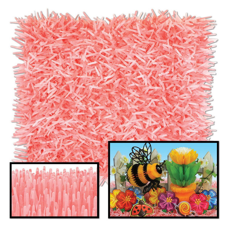 Pkgd Fringed Tissue Mats – 15" x 30" – (2/Pkg) by Beistle for Spring and Summer Tissue Grass Mats